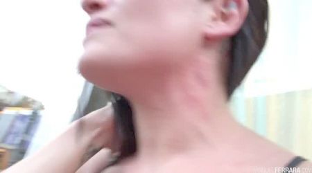 Обри Блэк В Чулках